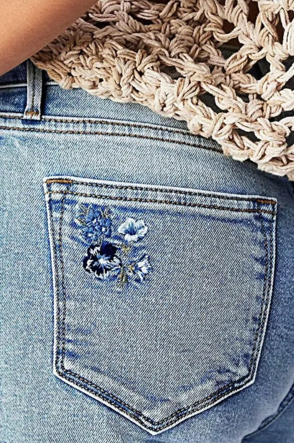 Women's Jeans, Loose Straight-leg Jeans, Casual Light-colored Jeans